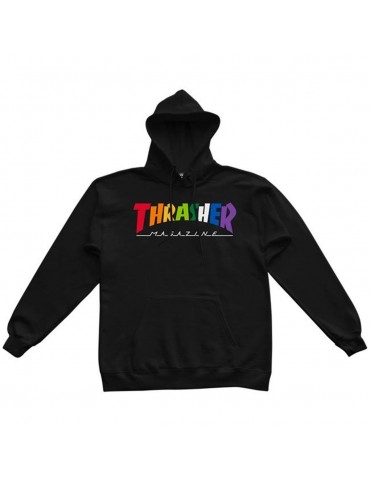 Thrasher Rainbow Mag Hood -...