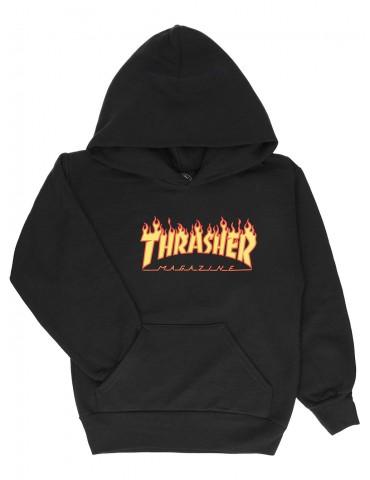 Thrasher Flame Logo Hood...
