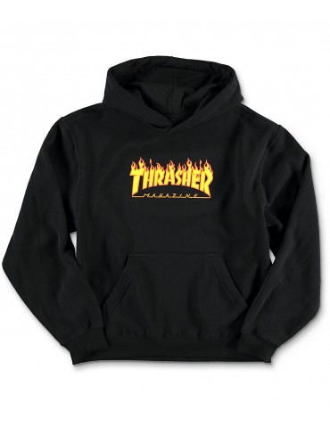 Thrasher Flame Logo Hood...