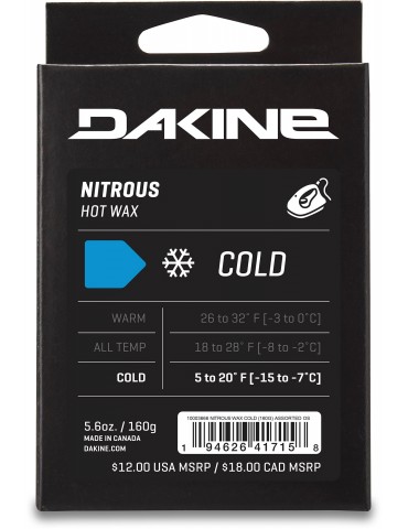 Dakine Nitrous Wax  (06 OZ) - Cold